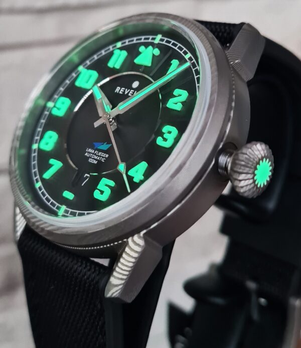 LIMA Flieger - Black Damascus Steel - Image 4