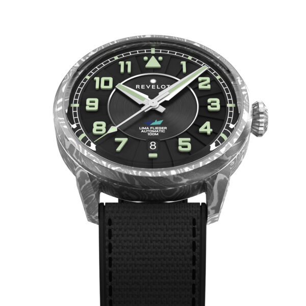 LIMA Flieger - Black Damascus Steel